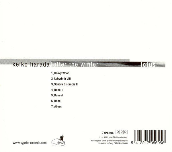 Keiko Harada, Ictus (2) : After The Winter (CD, Album, Dig)