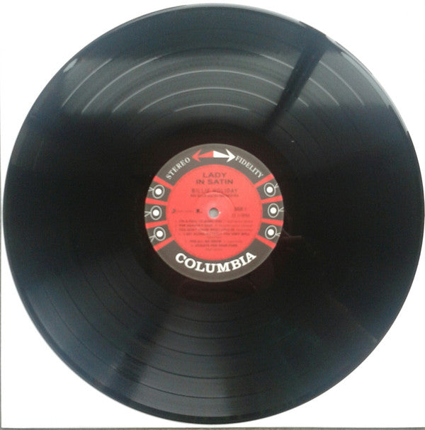 Billie Holiday With Ray Ellis And His Orchestra : Lady In Satin (LP, Album, RE, 180)