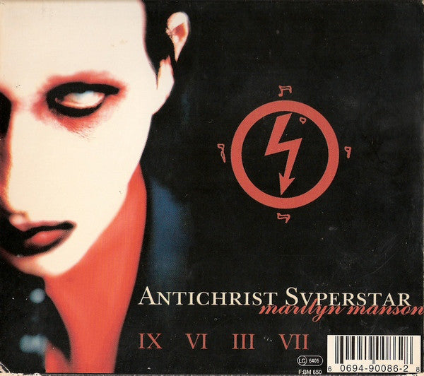 Marilyn Manson : Antichrist Superstar (CD, Album, RP, O-C)