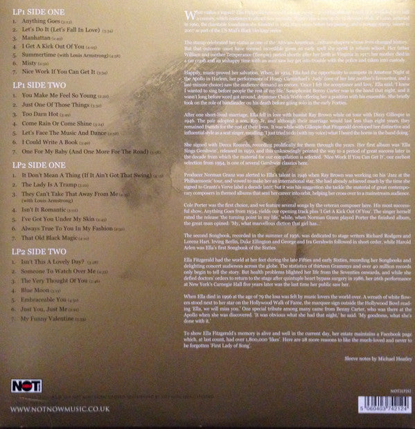 Ella Fitzgerald : Gold: The Original Classics  (2xLP, Comp, 180)