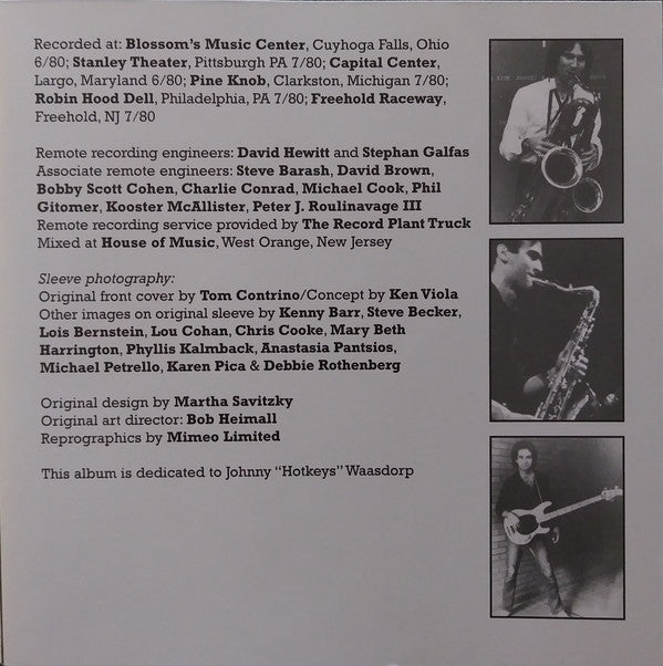 Southside Johnny And The Asbury Jukes* : Live: Reach Up And Touch The Sky (CD, Album, RE, RM, Sli)
