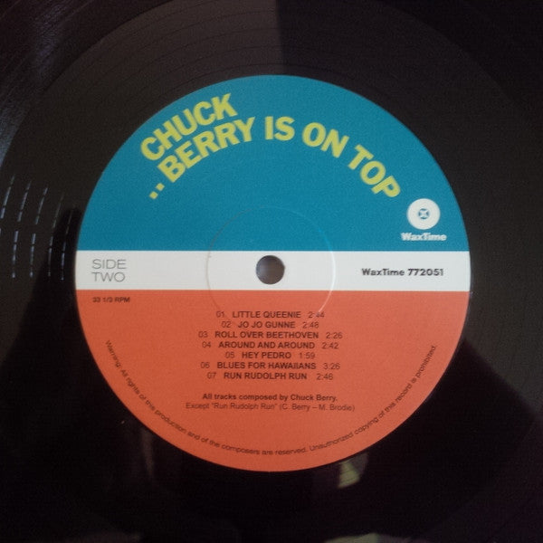 Chuck Berry : Berry Is On Top (LP, Album, Mono, Ltd, RE)