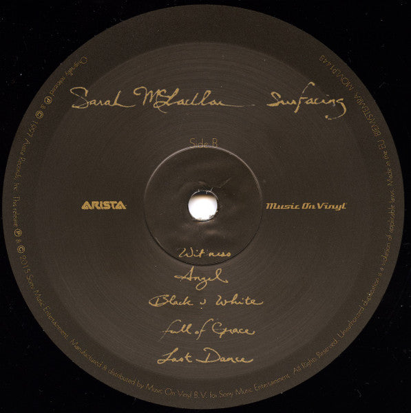 Sarah McLachlan : Surfacing (LP, Album, RE, 180)