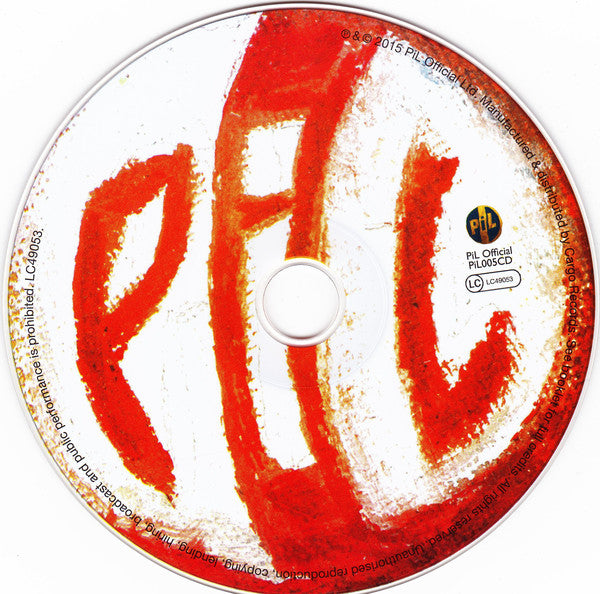 Public Image Limited : What The World Needs Now... (CD, Album, Dig)
