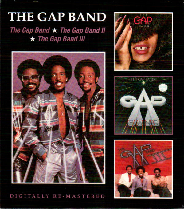 The Gap Band : The Gap Band / The Gap Band II / The Gap Band III (2xCD, Comp, RE, RM)