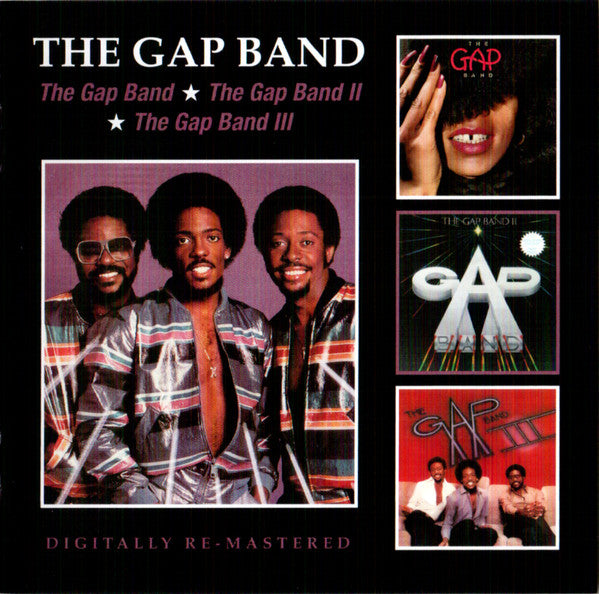 The Gap Band : The Gap Band / The Gap Band II / The Gap Band III (2xCD, Comp, RE, RM)