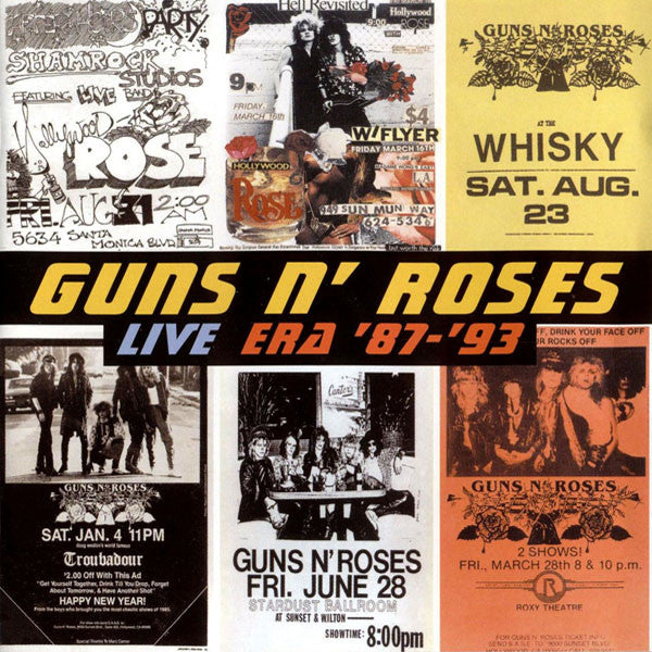 Guns N' Roses : Live Era '87-'93 (2xCD, Album)