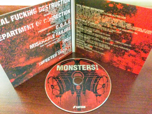 Various : Monsters! (CD, Comp, Ltd)