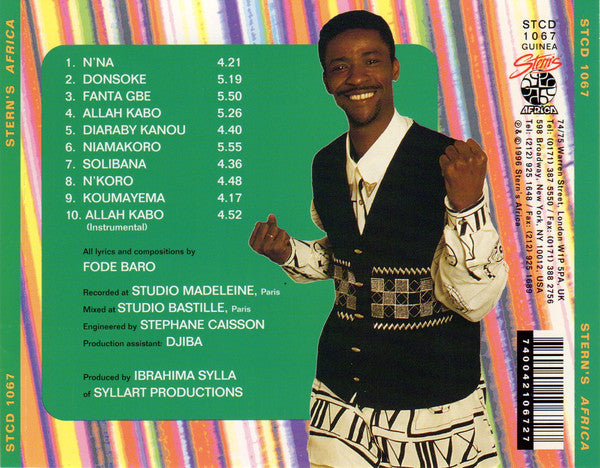 Fode Baro : Donsoke (CD)