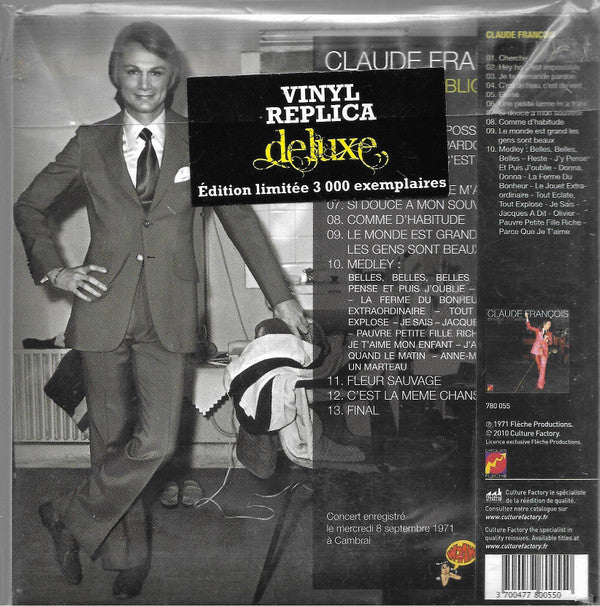 Claude François : En Public 1971 Cambrai (CD, Album, RM, Vin)
