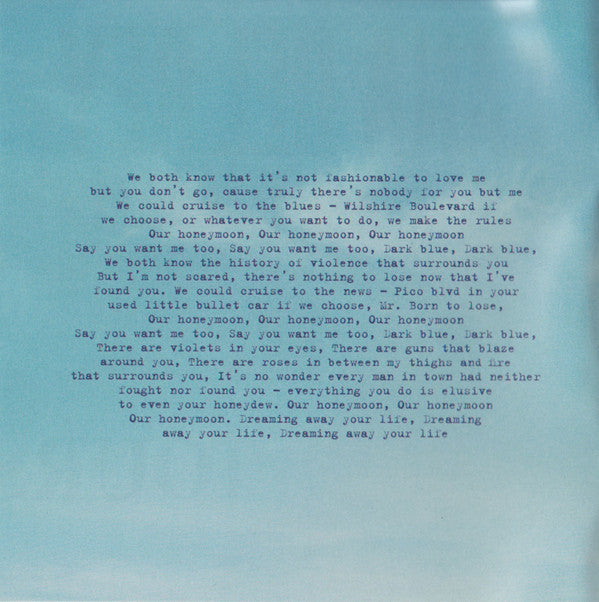 Lana Del Rey : Honeymoon (CD, Album)