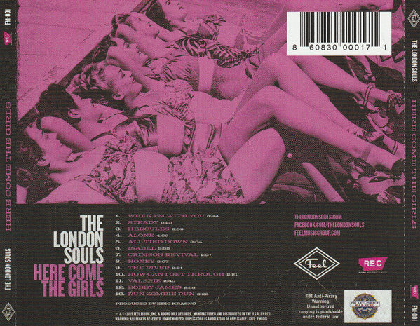 The London Souls : Here Come The Girls (CD, Album)