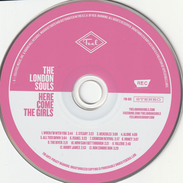 The London Souls : Here Come The Girls (CD, Album)