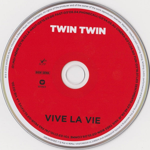 Twin Twin : Vive La Vie (CD, Album)
