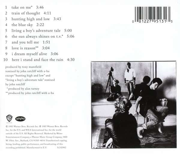 a-ha : Hunting High And Low (CD, Album, RE, RM)