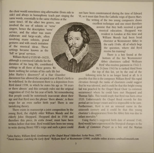 William Byrd / The Choir Of Westminster Abbey, Robert Quinney, James O'Donnell (2) : The Great Service (CD)