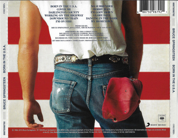 Bruce Springsteen : Born In The U.S.A. (CD, Album, RE, RM)