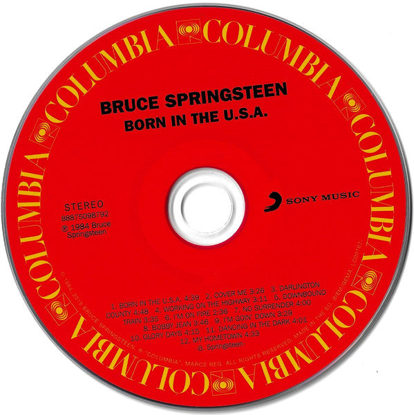 Bruce Springsteen : Born In The U.S.A. (CD, Album, RE, RM)