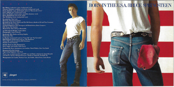 Bruce Springsteen : Born In The U.S.A. (CD, Album, RE, RM)
