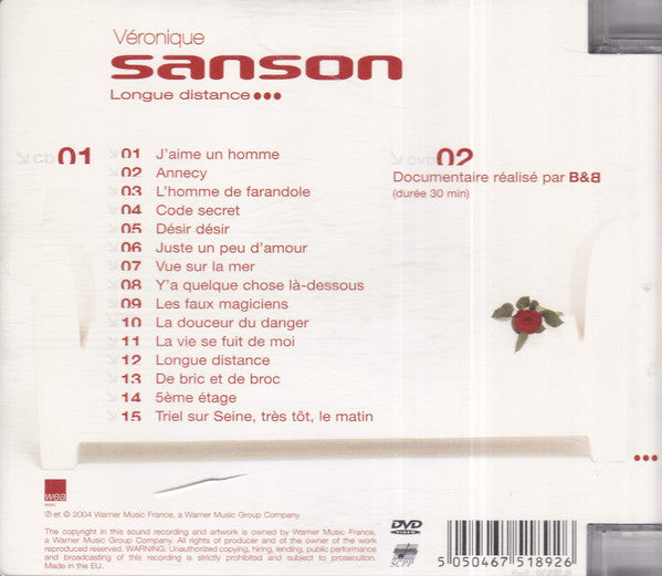 Véronique Sanson : Longue Distance (CD, Album, S/Edition + DVD, PAL)