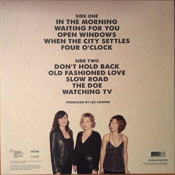 The Good Lovelies : Burn The Plan (LP, Album)
