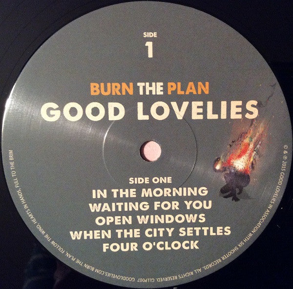 The Good Lovelies : Burn The Plan (LP, Album)