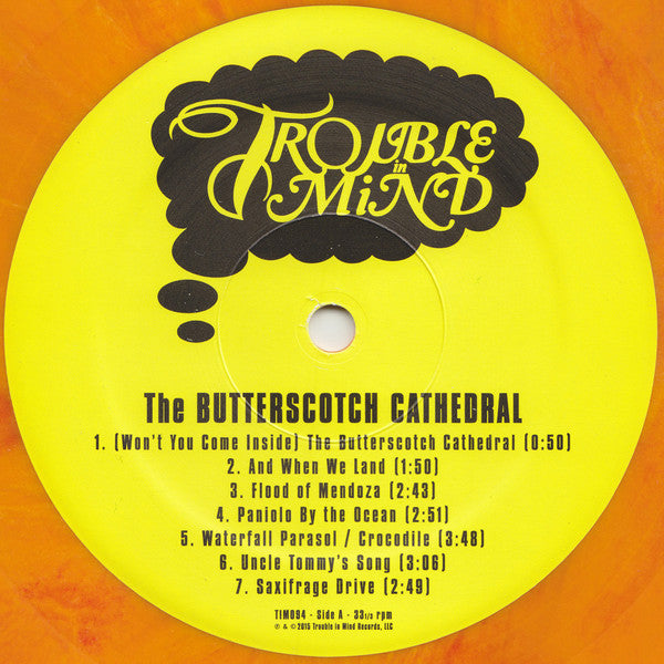 The Butterscotch Cathedral : The Butterscotch Cathedral (LP, Album, Ltd, But)