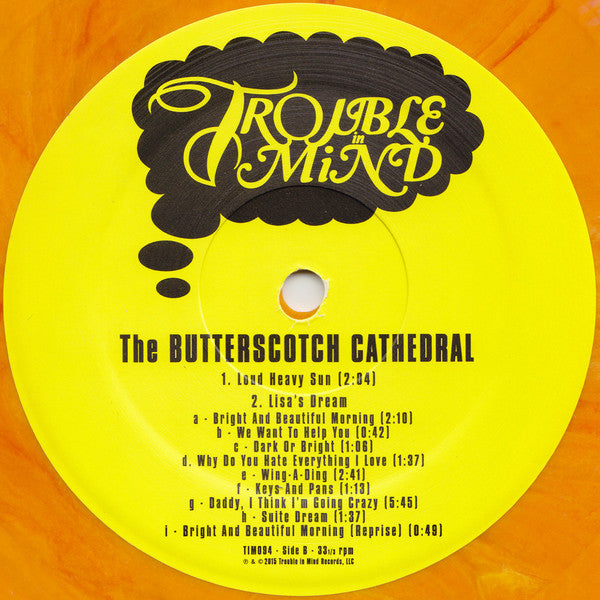 The Butterscotch Cathedral : The Butterscotch Cathedral (LP, Album, Ltd, But)