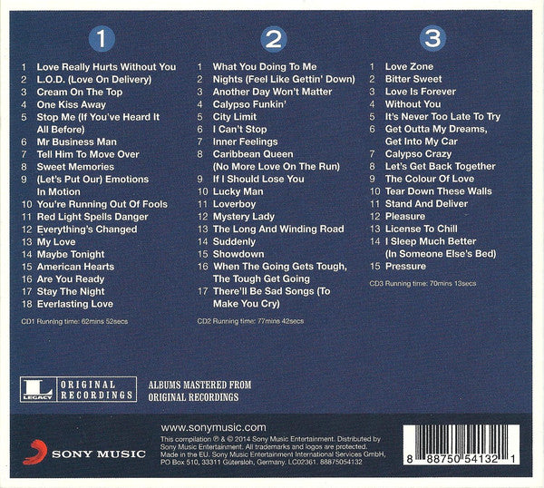 Billy Ocean : The Real... Billy Ocean (The Ultimate Collection) (3xCD, Comp)
