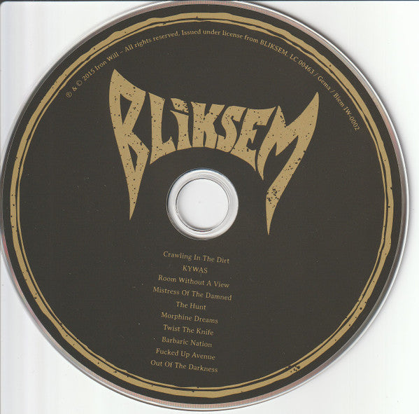 Bliksem : Gruesome Masterpiece (CD, Album)