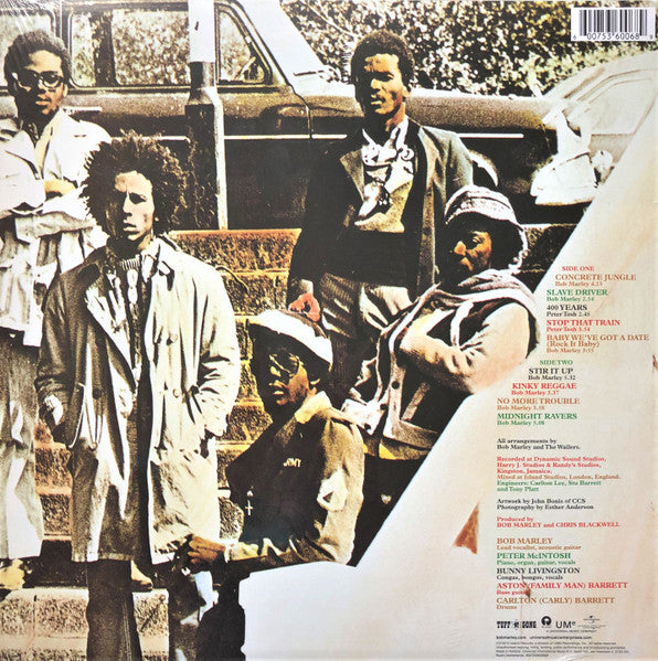 Bob Marley And The Wailers* : Catch A Fire (LP, Album, RE, RM, 180)