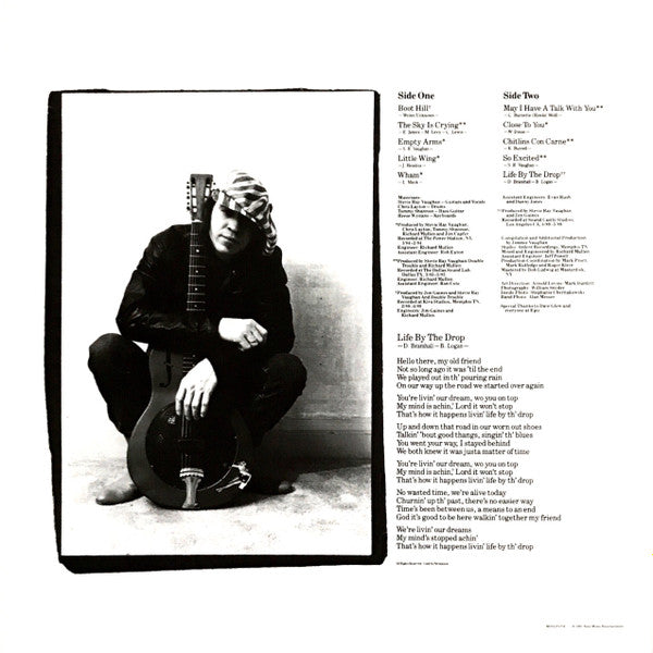 Stevie Ray Vaughan & Double Trouble : The Sky Is Crying (LP, Album, RE, 180)