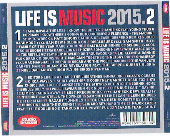 Various : Life Is Music 2015.2 (2xCD, Comp)