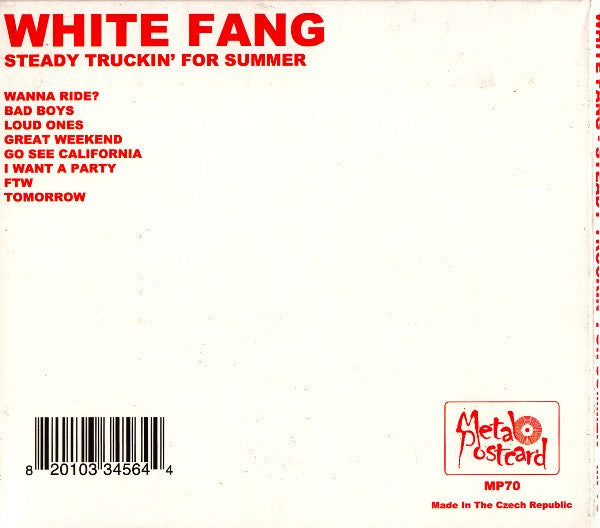 White Fang : Steady Truckin' For Summer (CD, MiniAlbum)