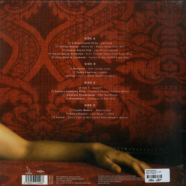 Various : Hôtel Costes Étage 3 (2xLP, Comp)