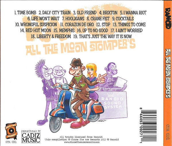 Rancid : All The Moon Stomper's (CD, Comp)