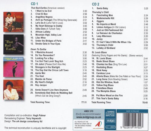 Eartha Kitt : Four Classic Albums (2xCD, Comp, RM)