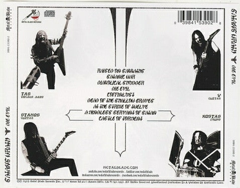 Satan's Wrath : Die Evil (CD, Album)