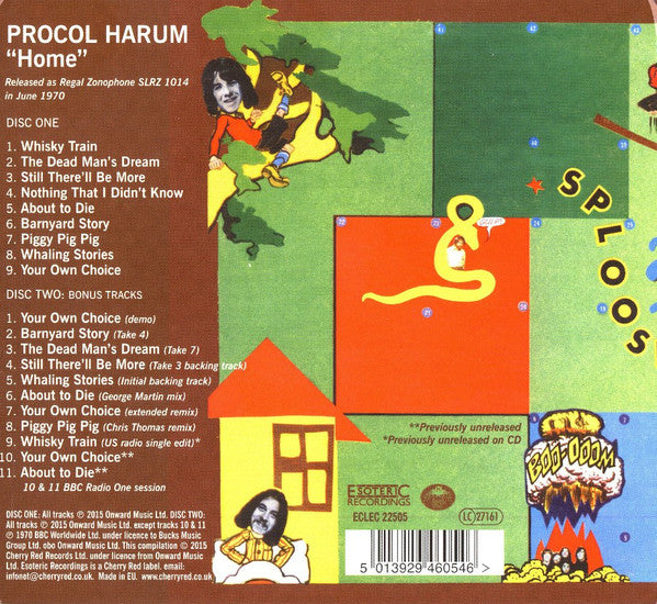 Procol Harum : Home (2xCD, Album, Mono, Dlx, RE, RM)