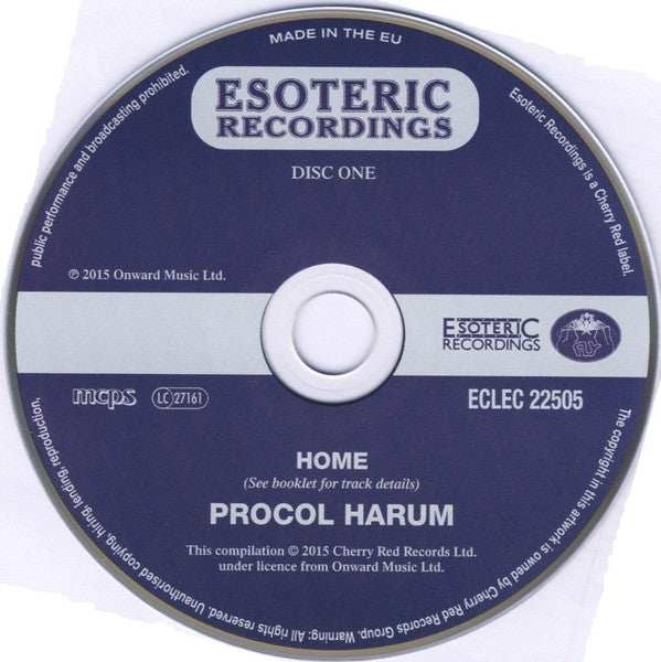Procol Harum : Home (2xCD, Album, Mono, Dlx, RE, RM)