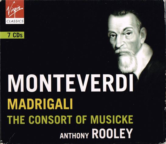 Claudio Monteverdi, The Consort Of Musicke / Anthony Rooley : Madrigali (4xCD, Album + Box + 3xCD, Album + Box)