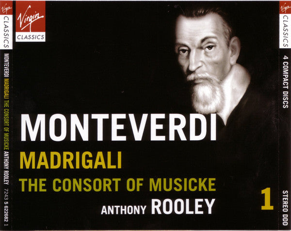 Claudio Monteverdi, The Consort Of Musicke / Anthony Rooley : Madrigali (4xCD, Album + Box + 3xCD, Album + Box)