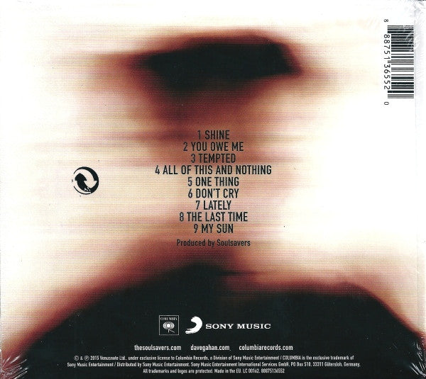 Dave Gahan & The Soulsavers : Angels & Ghosts (CD, Album)