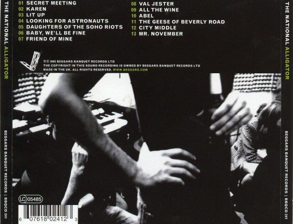 The National : Alligator (CD, Album)