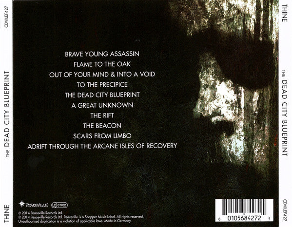 Thine : The Dead City Blueprint (CD, Album, O-C)