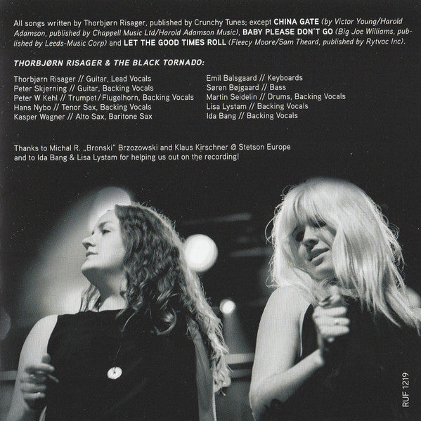 Thorbjørn Risager & The Black Tornado : Songs From The Road (CD, Album + DVD-V, Album, NTSC)