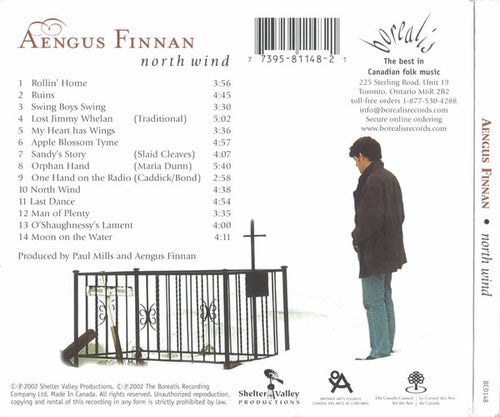 Aengus Finnan : North Wind (CD, Album)