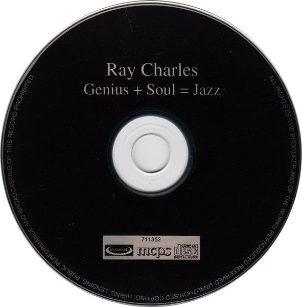 Ray Charles : Genius + Soul = Jazz (CD, Album, RE, RM)