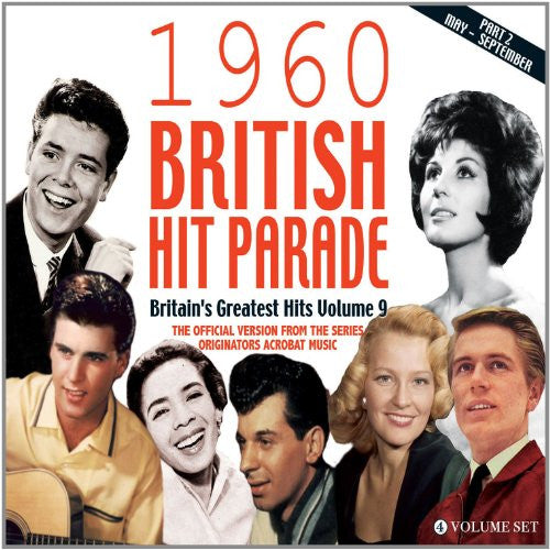 Various : 1960 British Hit Parade - Britain's Greatest Hits Volume 9 - Part 2 May - September (4xCDr, Comp)