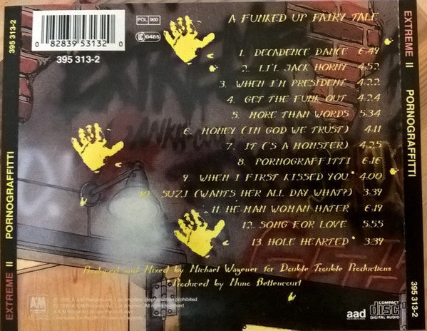Extreme (2) : Extreme II : Pornograffitti (A Funked Up Fairytale) (CD, Album, RP)